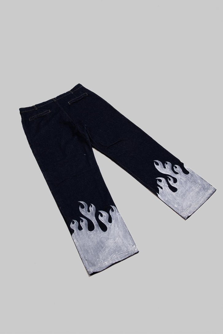 Ghost Painted Custom Pants