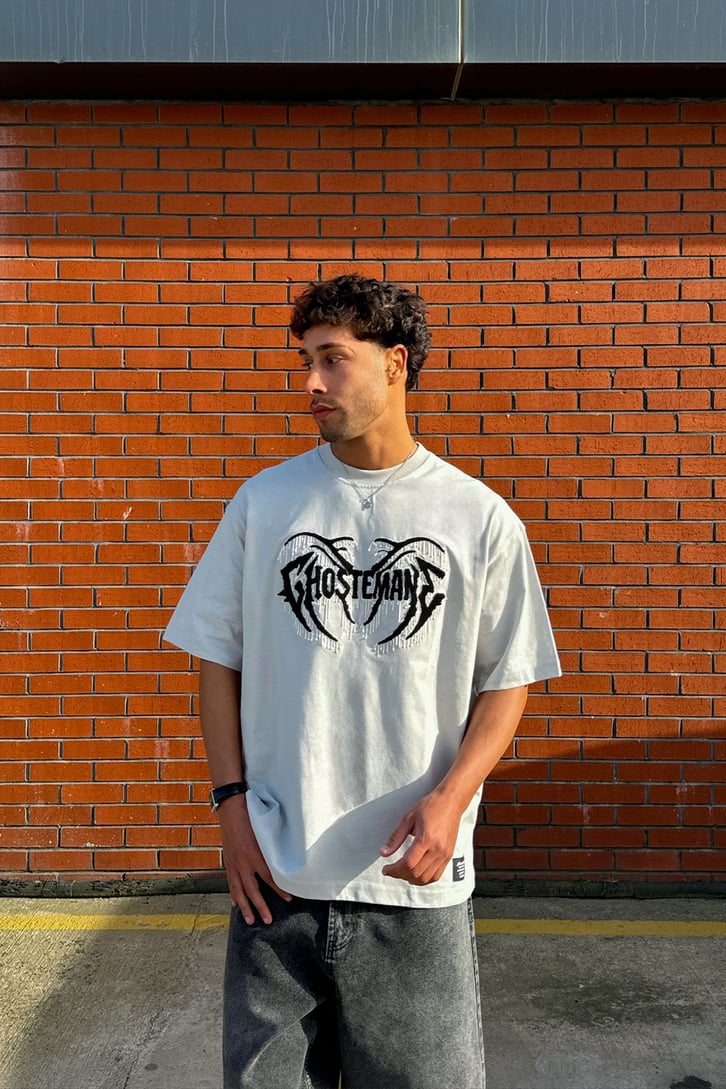 Ghosteman Baskılı Tişört