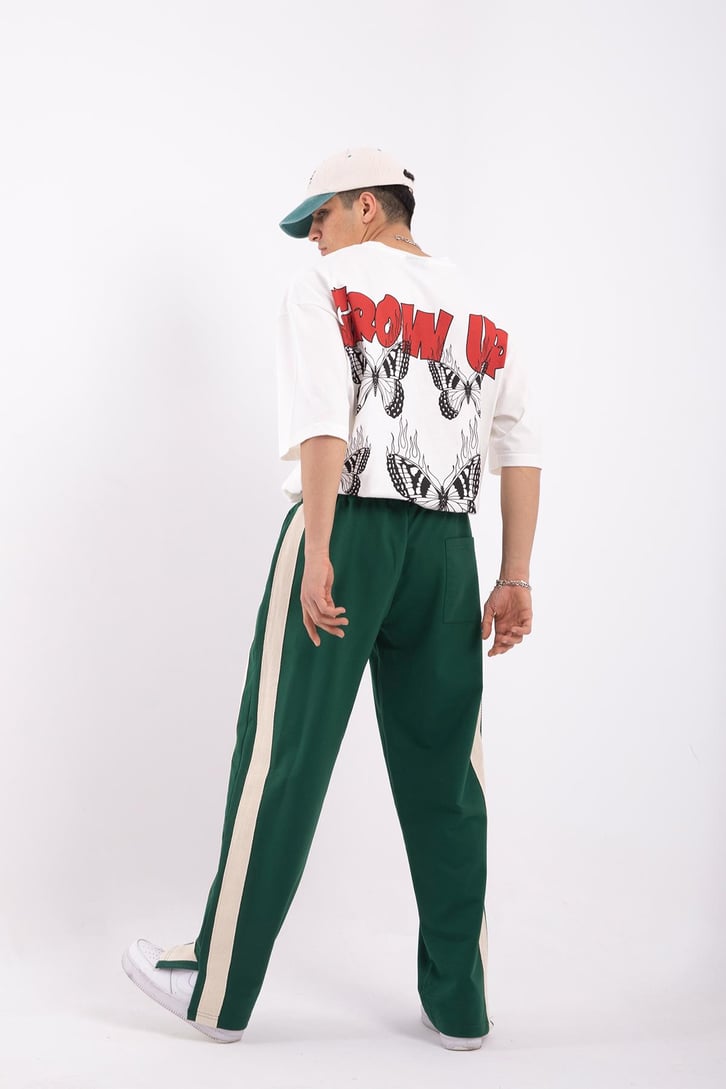 Grow Up Sırt Baskılı Oversize Tshirt