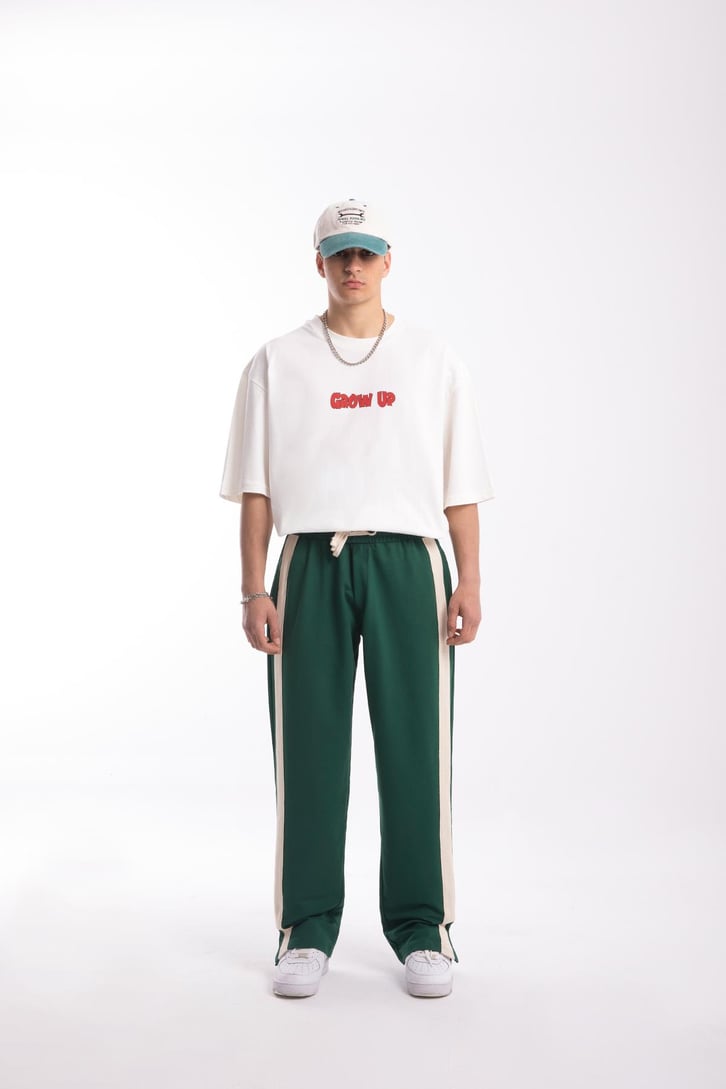 Grow Up Sırt Baskılı Oversize Tshirt