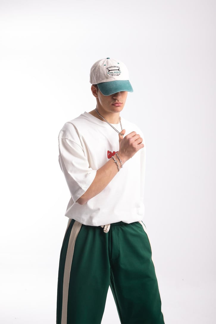 Grow Up Sırt Baskılı Oversize Tshirt