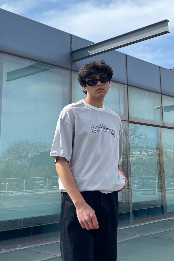 GTA San Andreas Baskılı Oversize Tshirt