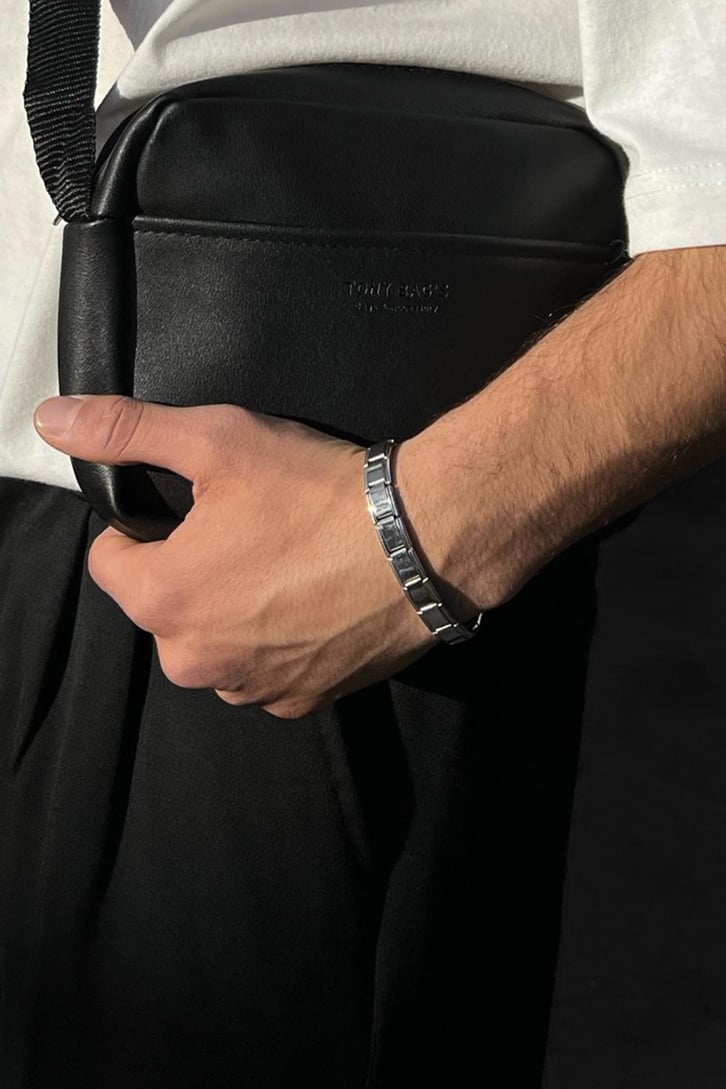 Gümüş Kaplama İtalyan Charm Bileklik