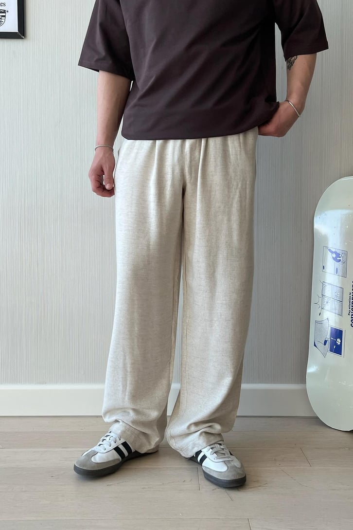 Ham Keten Regular Fit Pantolon
