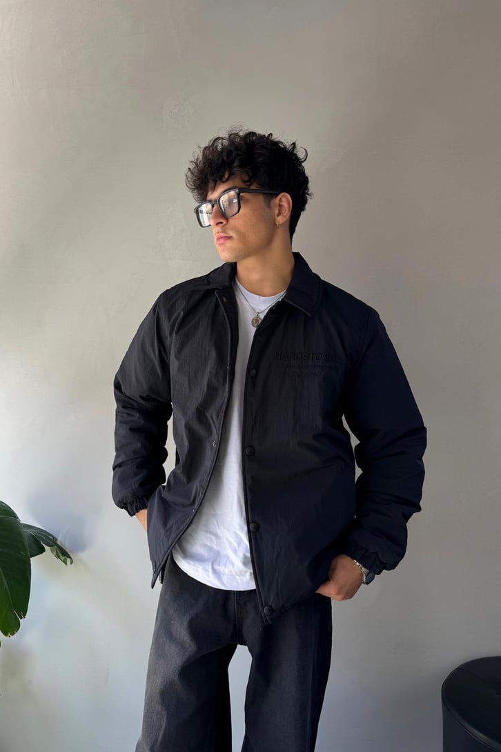 Hardstone Nakışlı Oversize Ceket