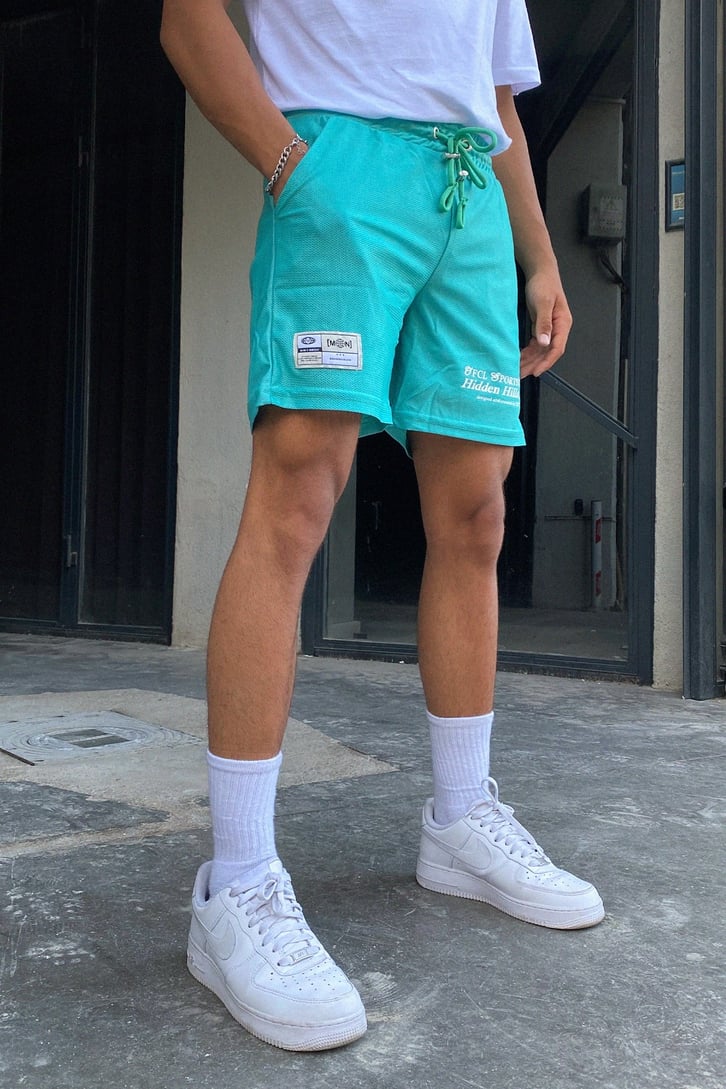 Hidden Hills Su Yeşili Tshirt - Şort  Takım