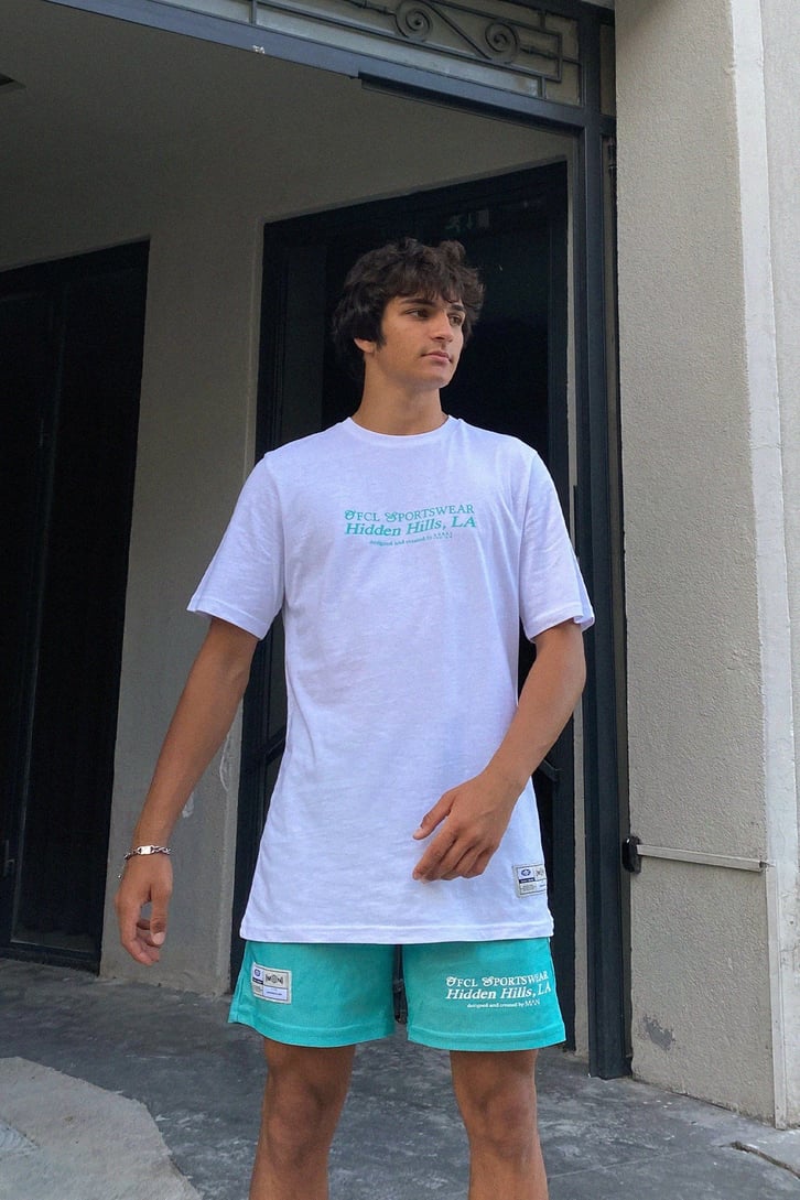 Hidden Hills Su Yeşili Tshirt - Şort  Takım