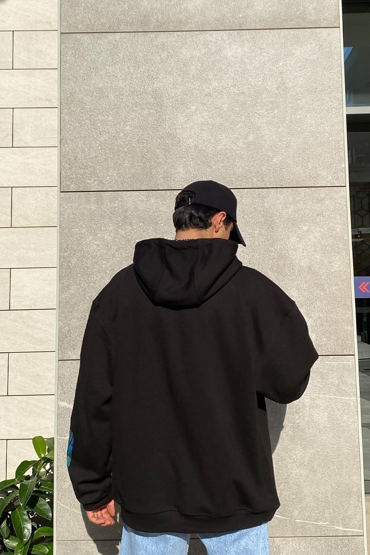 HOLOGRAM BASKILI OVERSIZE HOODIE
