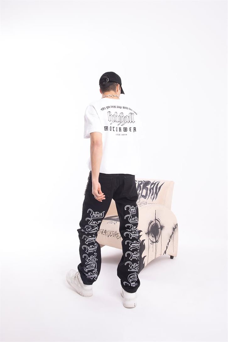 Holyhall Sırt Baskılı Oversize Tişört