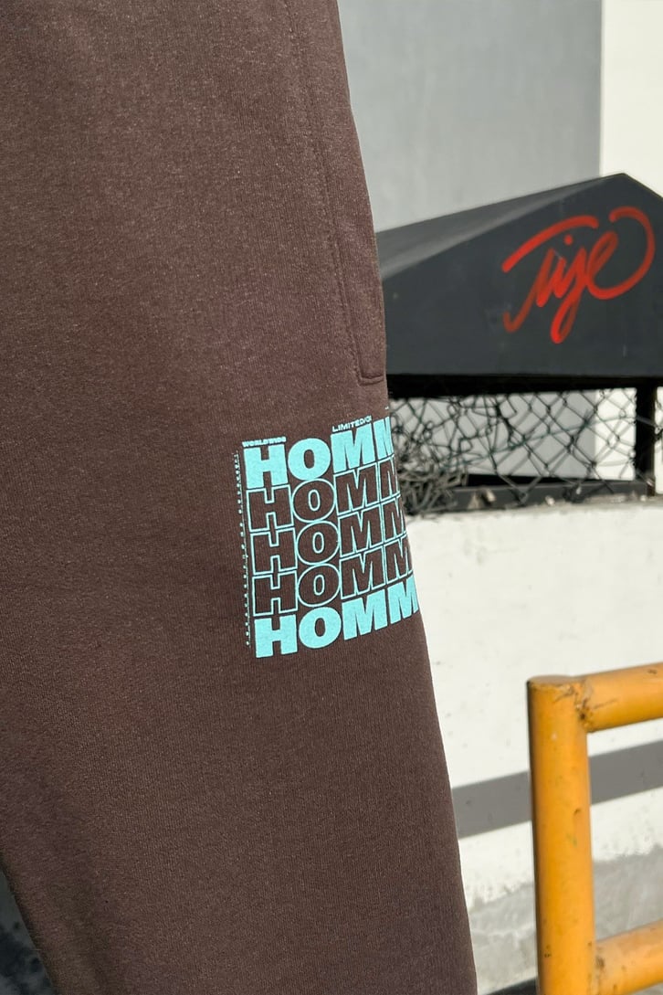 Homme Baskılı Eşofman Altı
