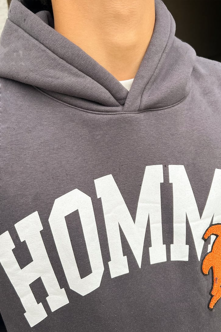 Homme Baskılı Oversize Sweatshirt