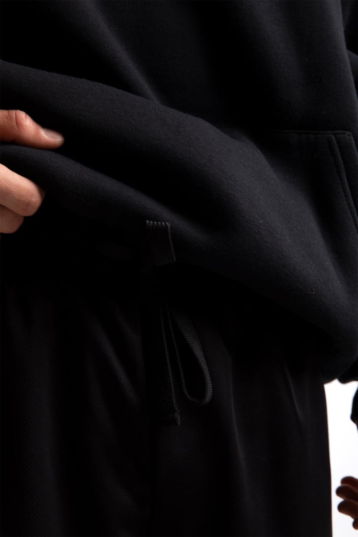 Homme Skull Baskılı Siyah Şort