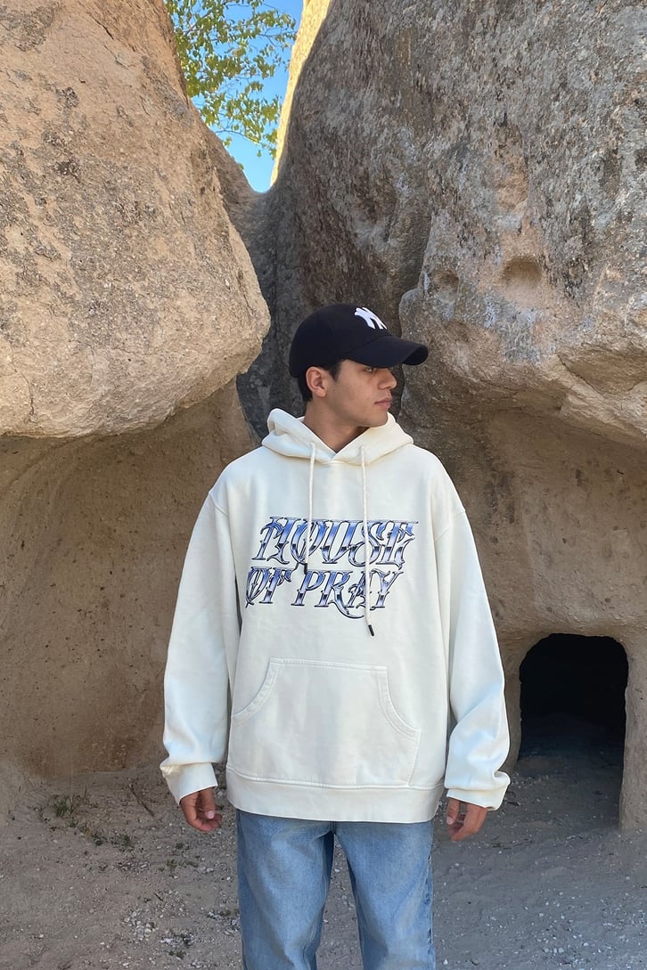 HOSUE OF PRAY BASKILI OVERSIZE HOODIE