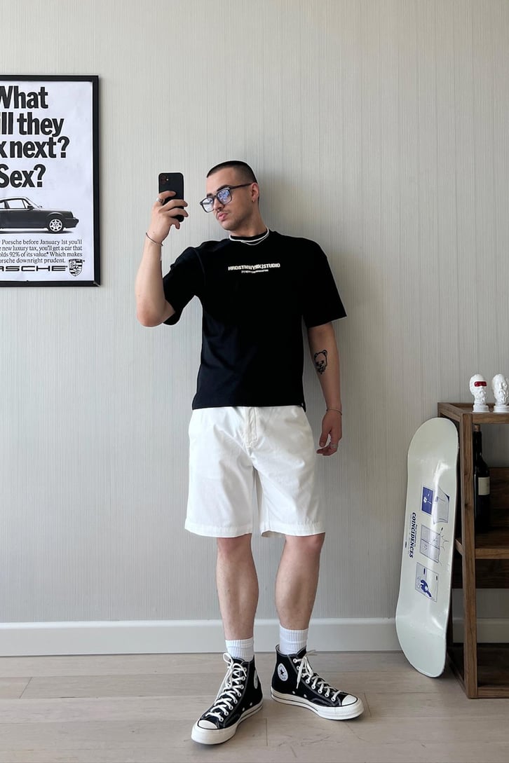 HRS Studio Crop Boy Oversize Tişört