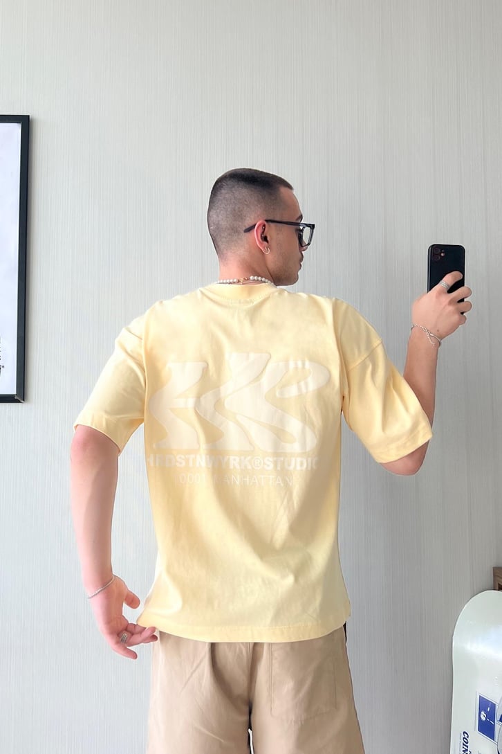 HRS Studio Crop Boy Oversize Tişört