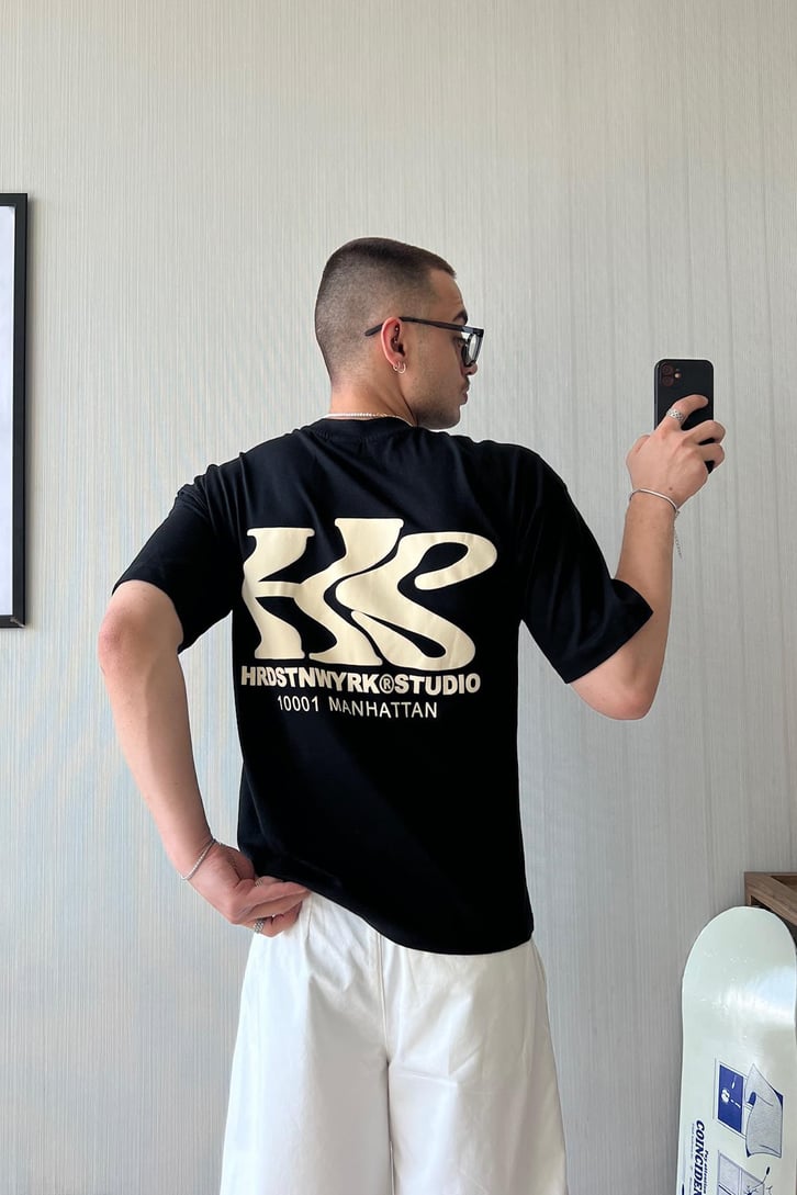 HRS Studio Crop Boy Oversize Tişört