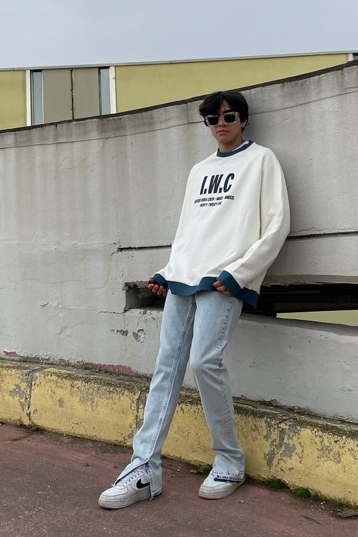 I.W.C Oversize Printed Sweatshirt