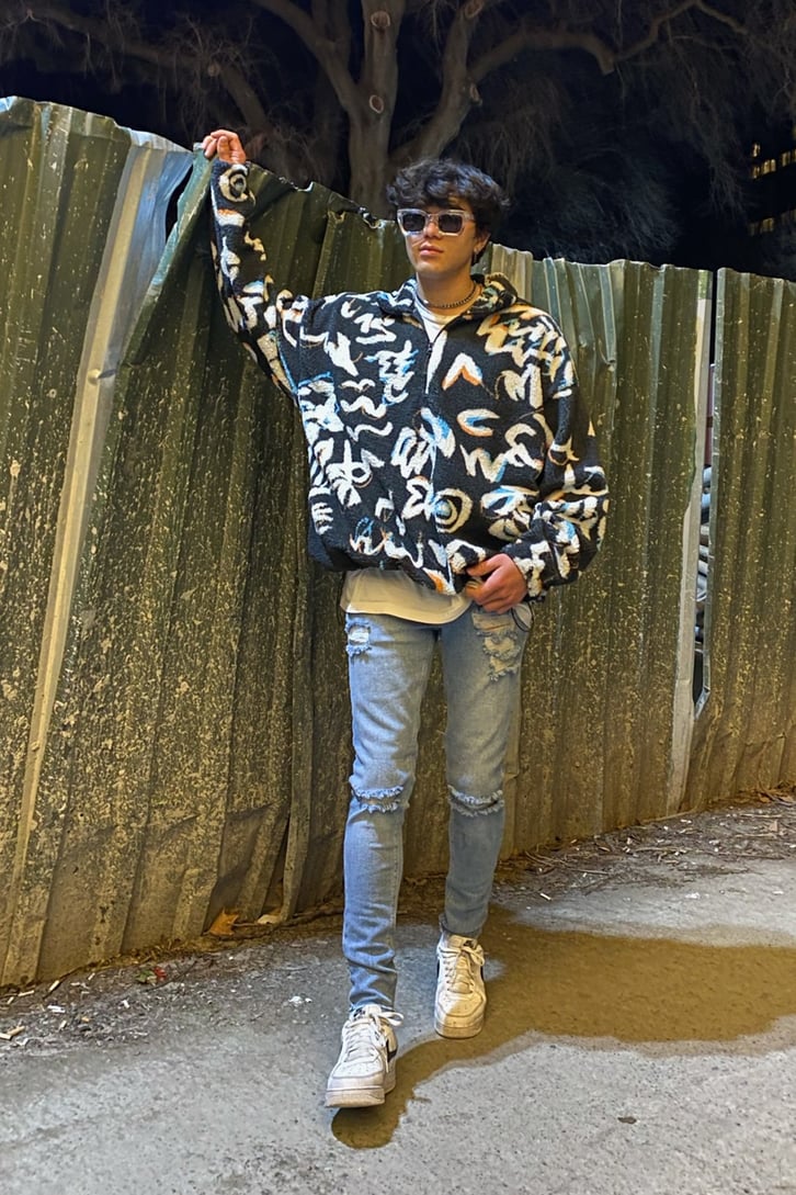 Ice Blue Distressed Skinny Fit Jean