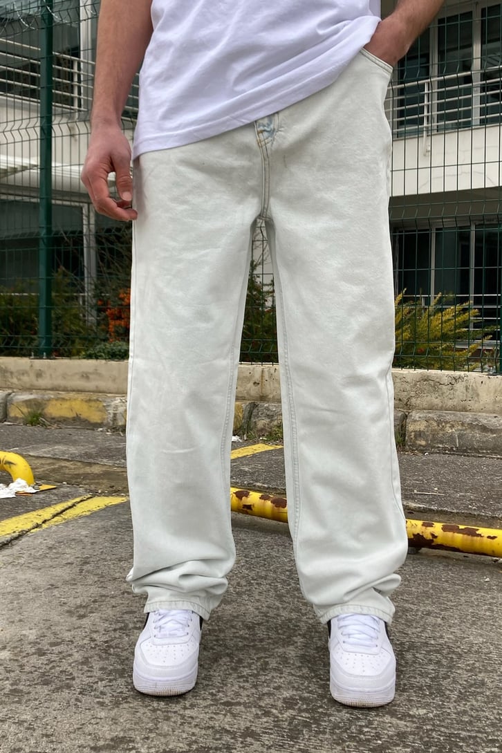 Ice Blue Premium Losse Fit Jean