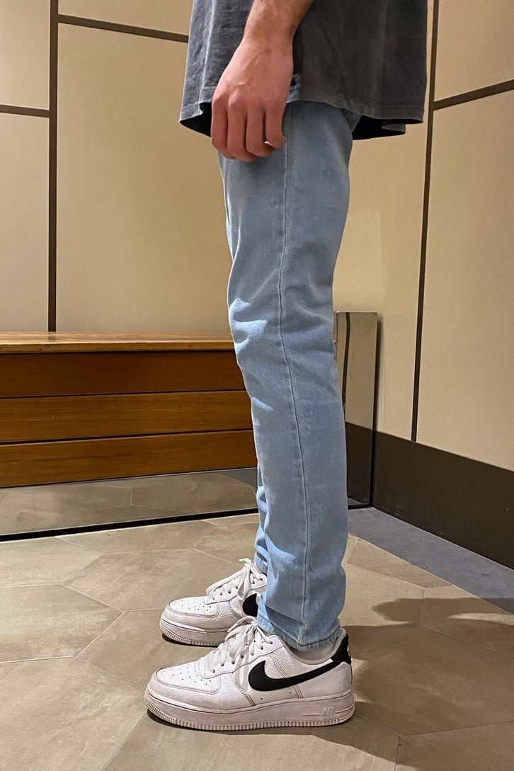 Ice Blue Skinny Fit Jean