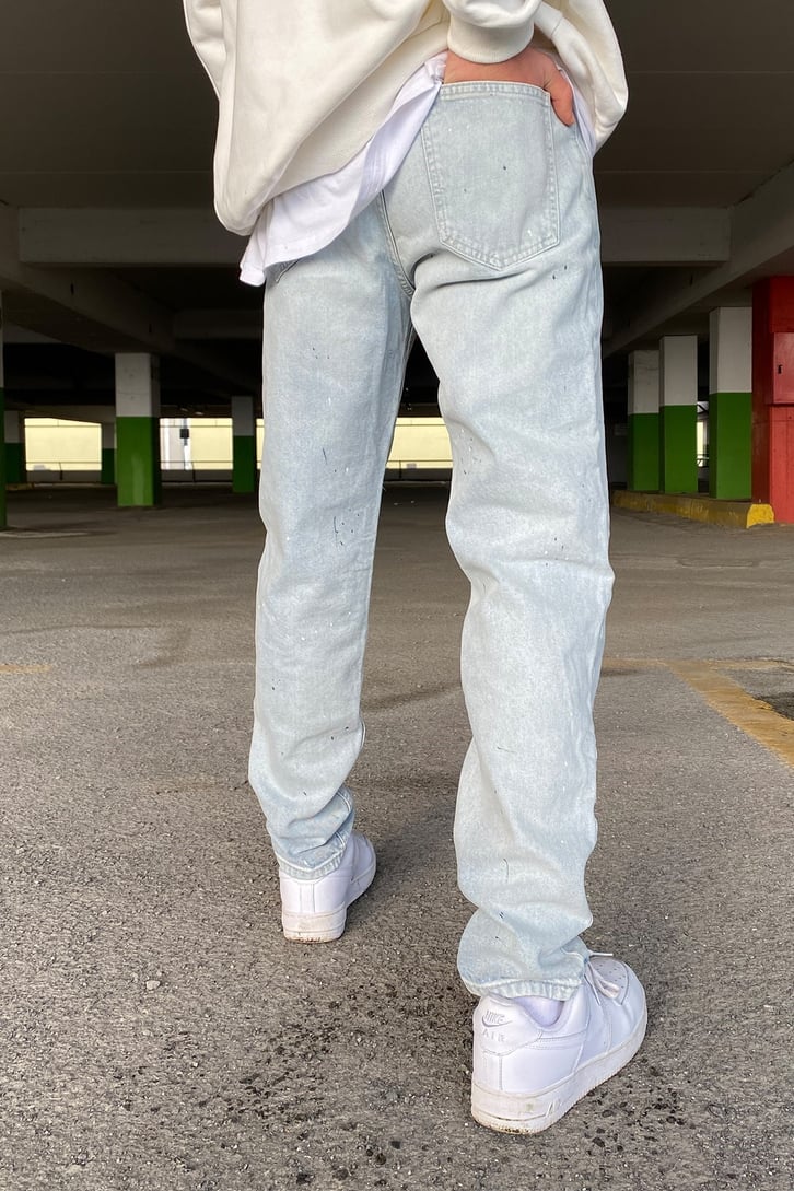 İce Blue Spray Paint Carrof Fit Jean