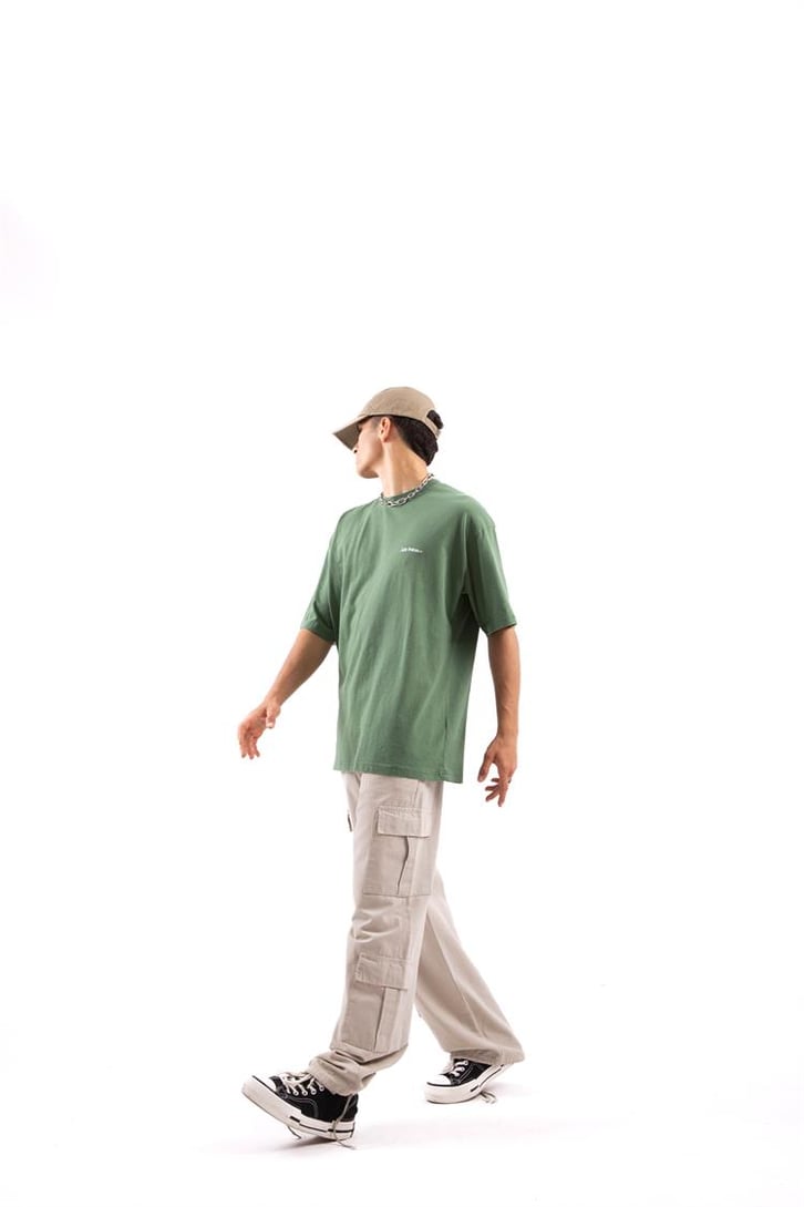 Iets Frans Nakışlı  Oversize Tshirt