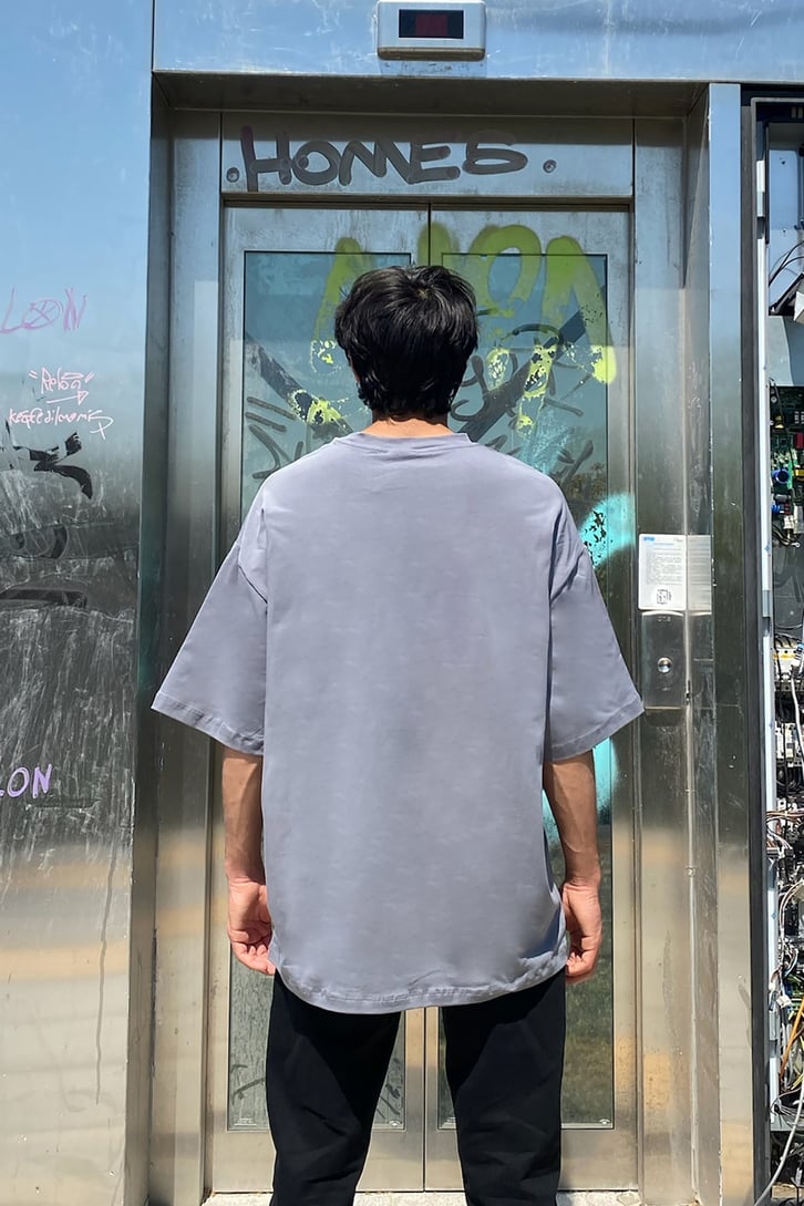 Illısion Face Oversize Tshirt