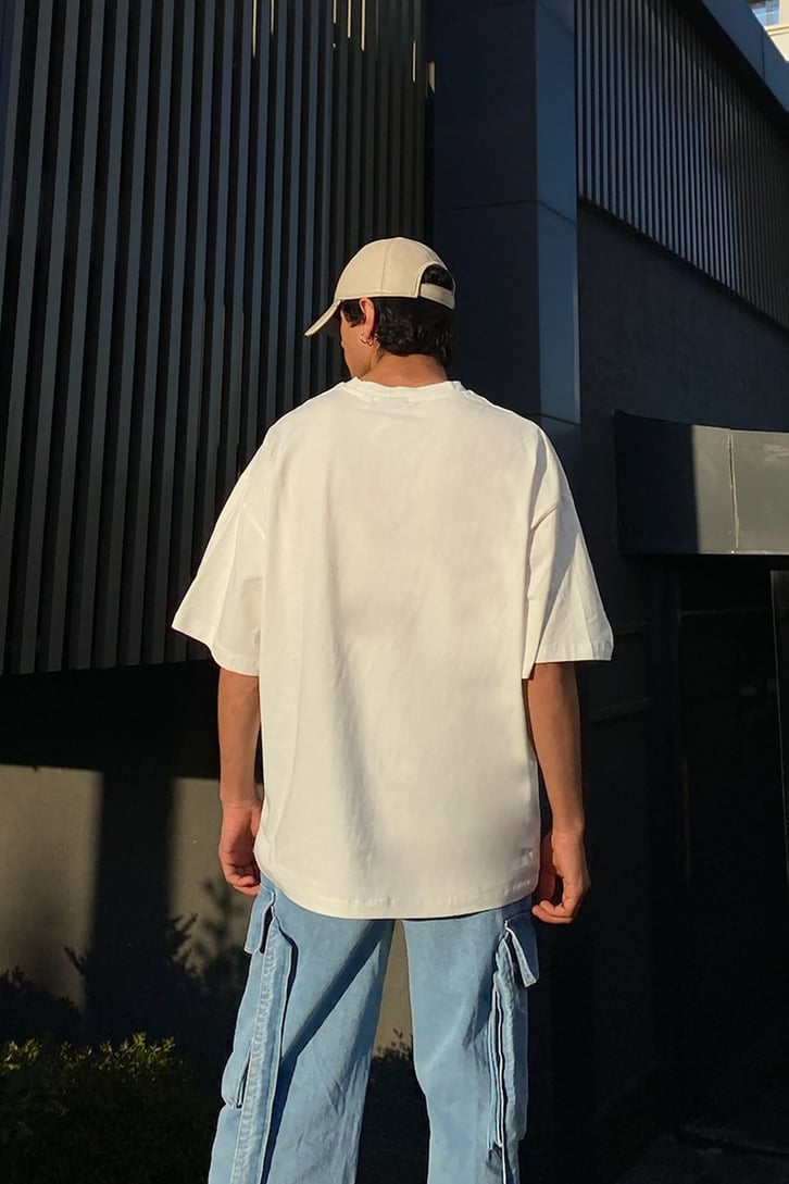 Illısion Face Oversize Tshirt