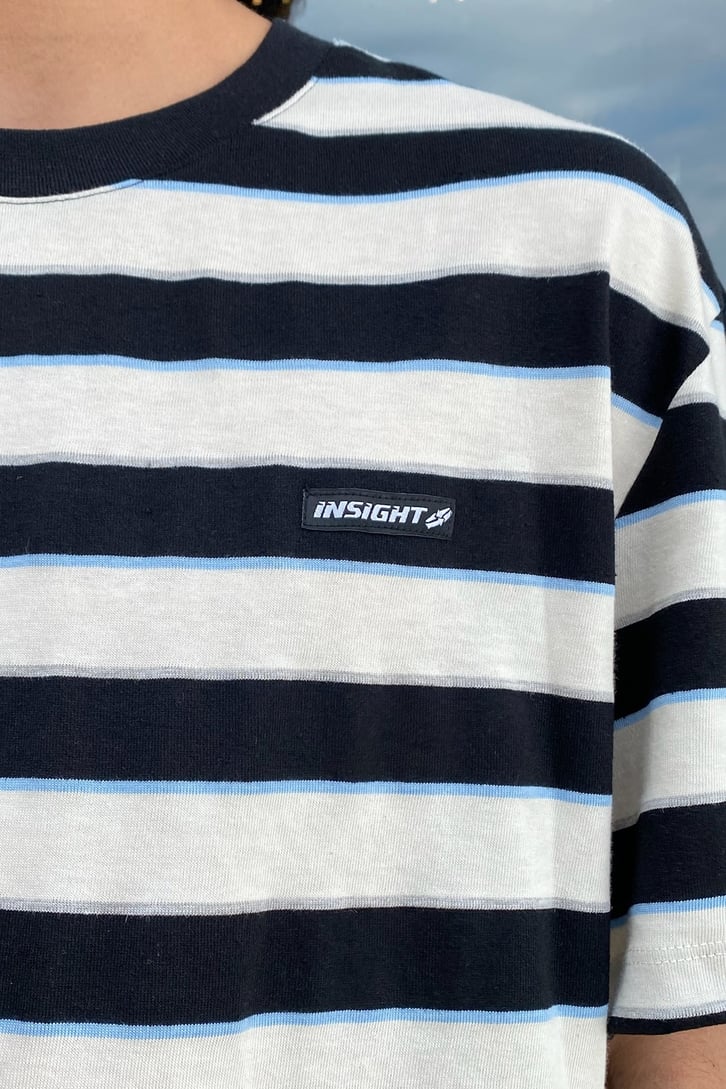 Insight Çizgili Oversize Tshirt