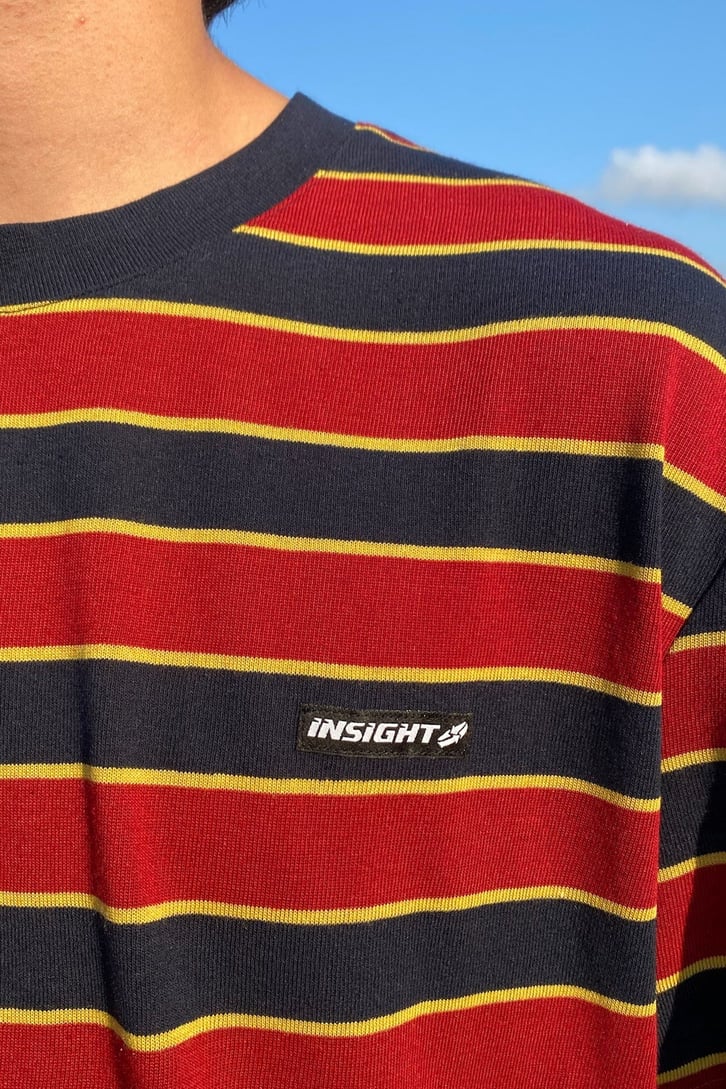 Insight Çizgili Oversize Tshirt