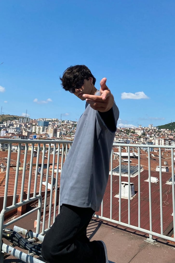 Intended for Daily Use Baskılı Oversize Tshirt