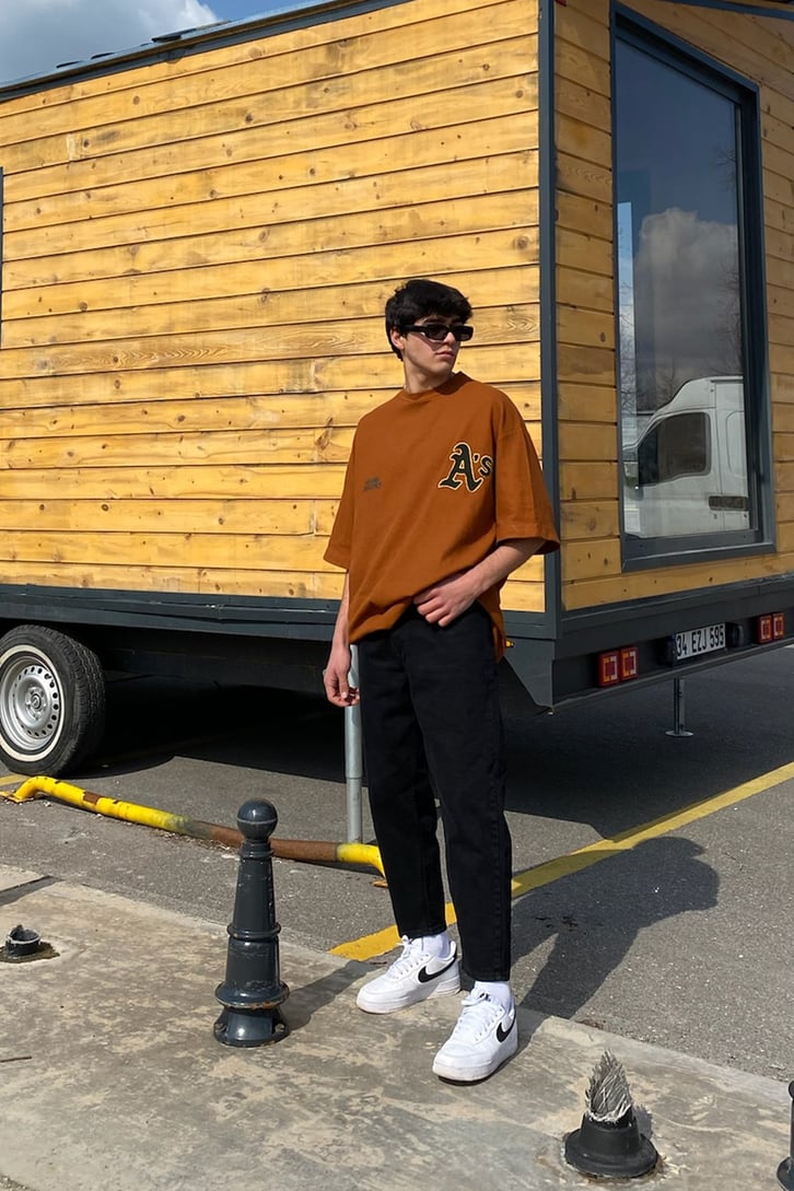 Jakar Supreme Nakış Detay Premium Tshirt
