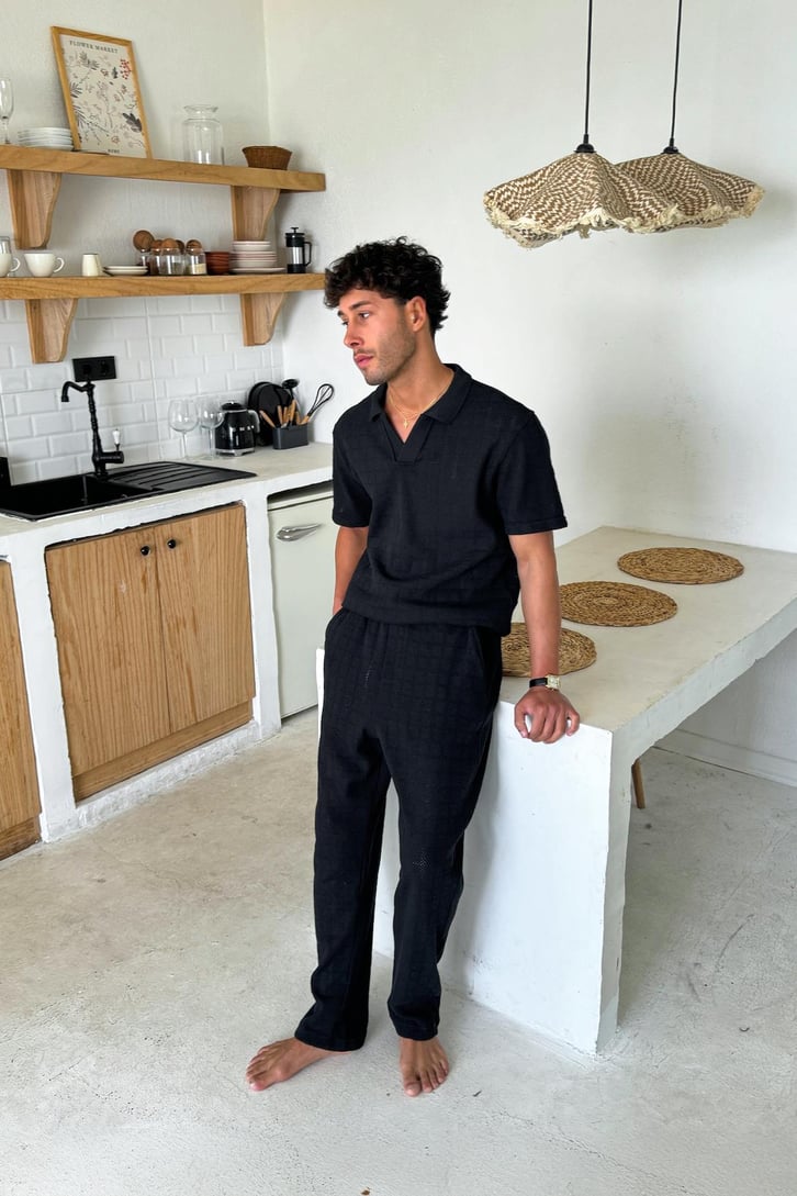 Jakarlı Regular Pantolon