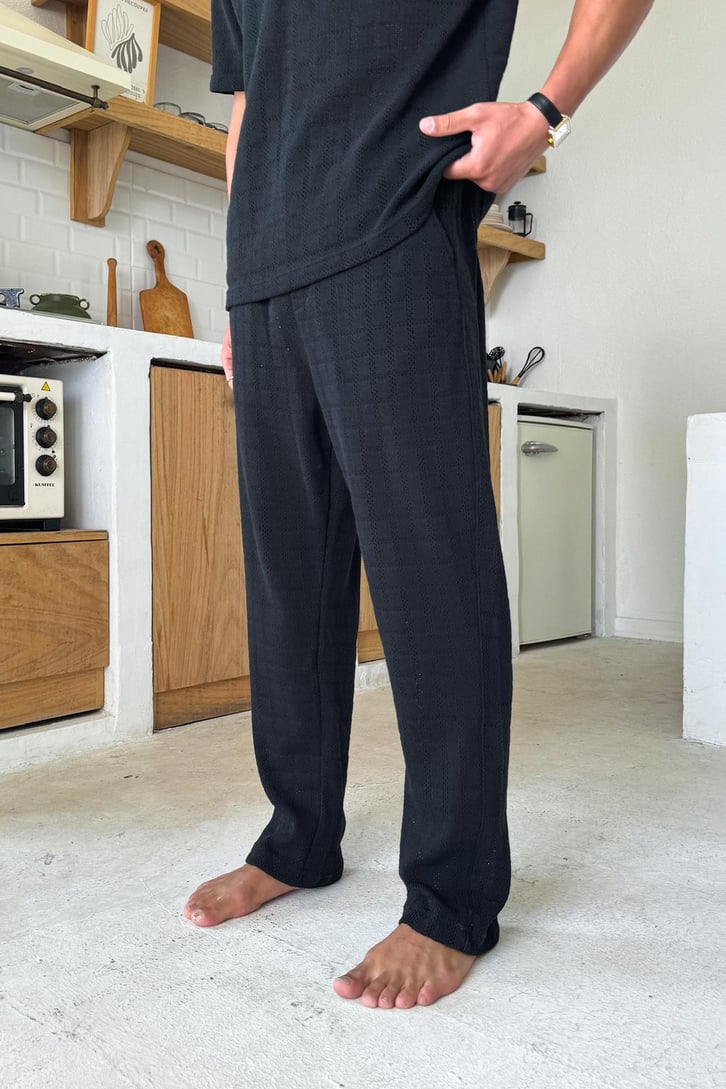 Jakarlı Regular Pantolon