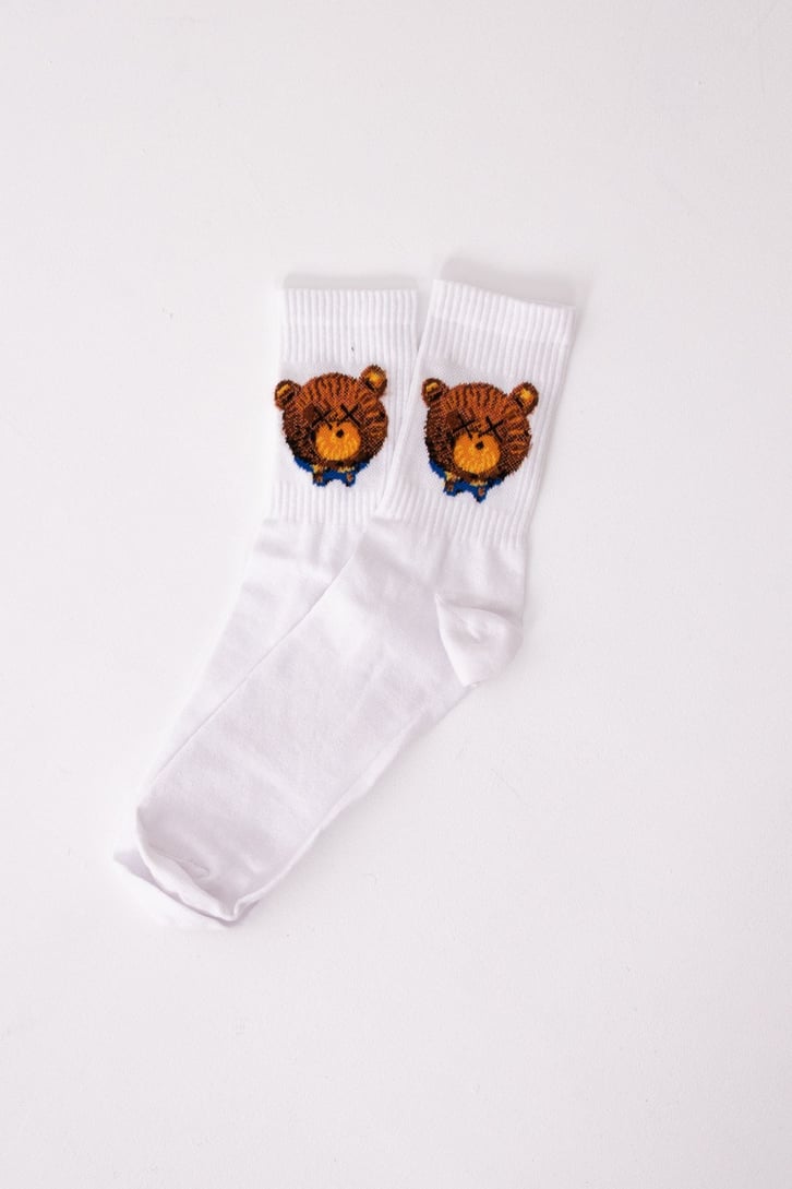 K.O Bear Uzun Çorap