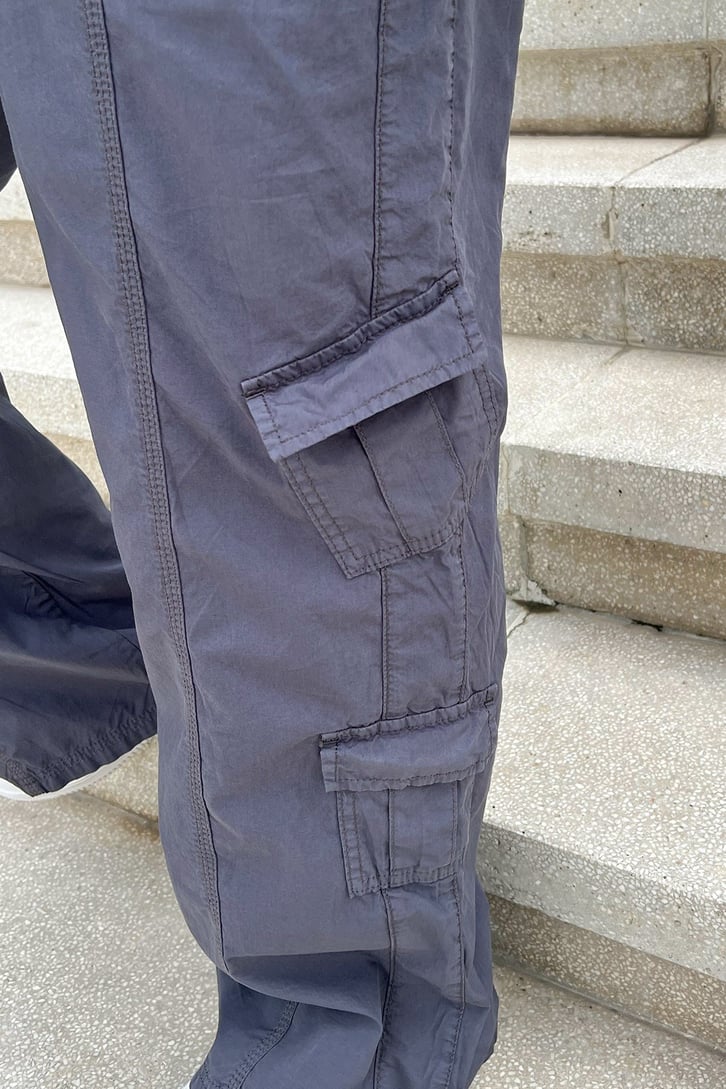 Kargo Cep Detay Baggy Pantolon