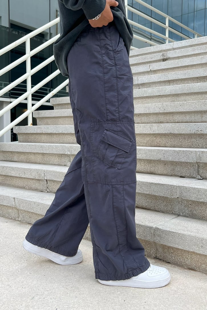 Kargo Cep Detay Baggy Pantolon