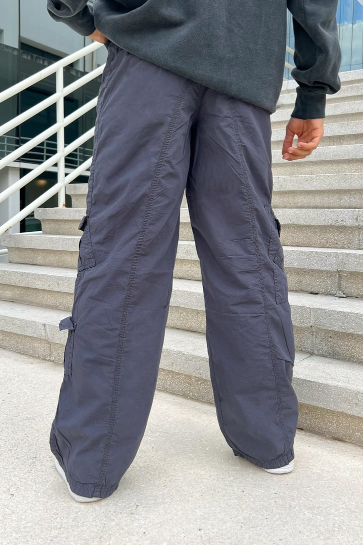 Kargo Cep Detay Baggy Pantolon