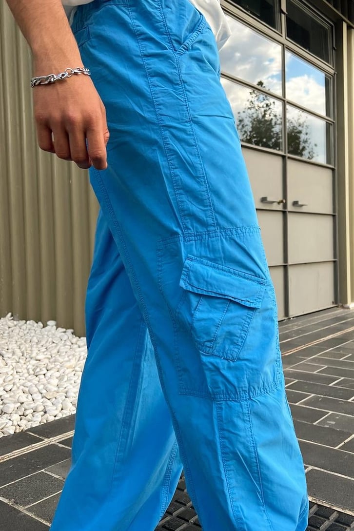 Kargo Cep Detay Baggy Pantolon