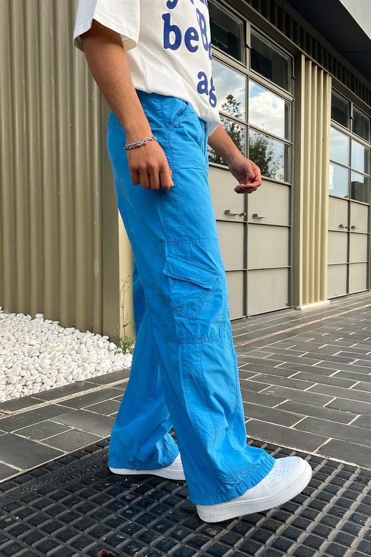 Kargo Cep Detay Baggy Pantolon