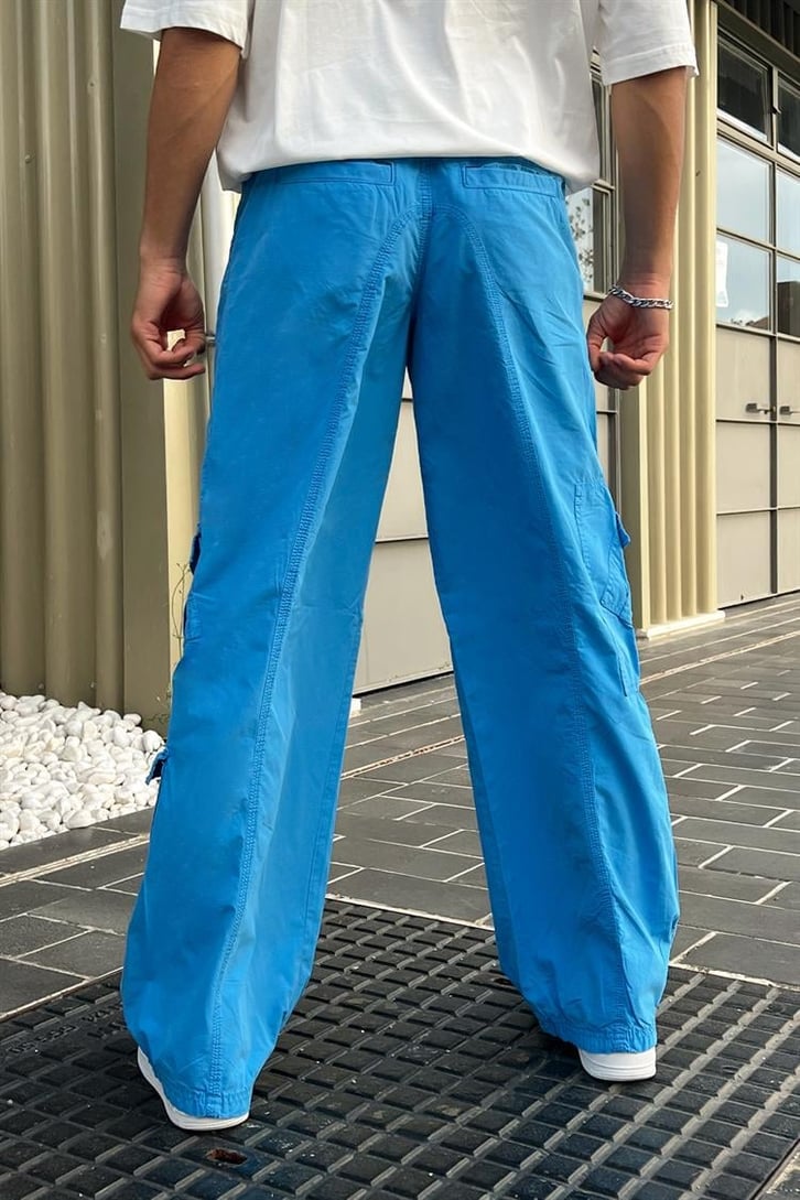 Kargo Cep Detay Baggy Pantolon
