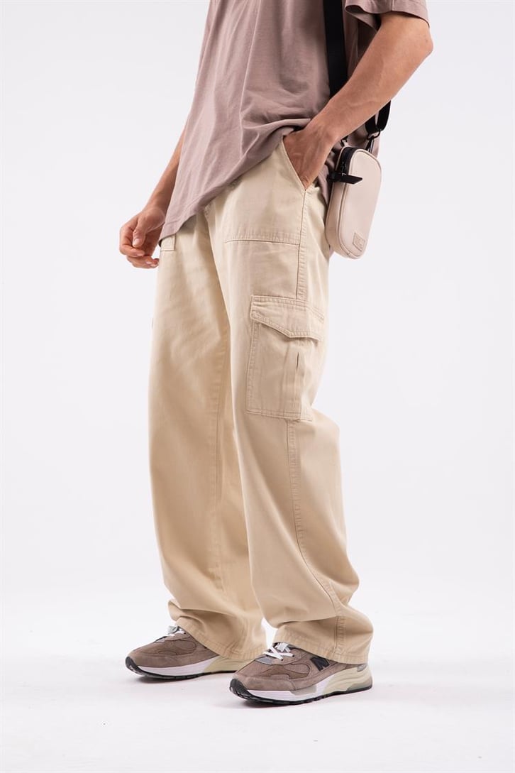 Kargo Cep Detaylı Baggy Pantolon