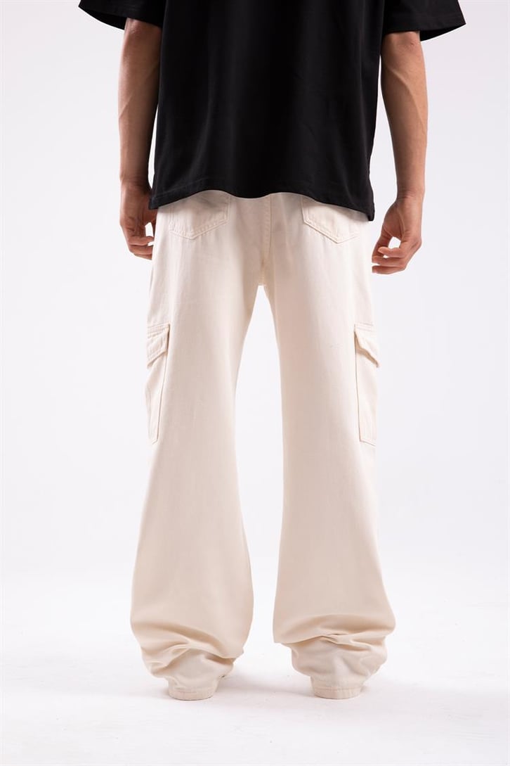 Kargo Cep Detaylı Baggy Pantolon