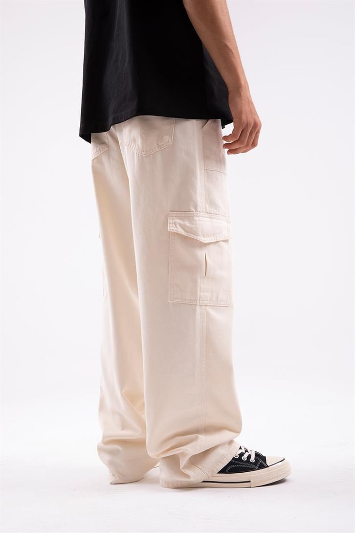 Kargo Cep Detaylı Baggy Pantolon