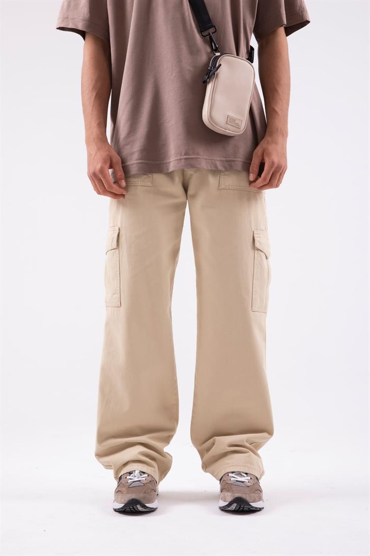 Kargo Cep Detaylı Baggy Pantolon