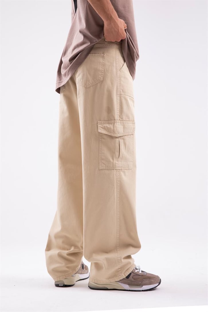 Kargo Cep Detaylı Baggy Pantolon