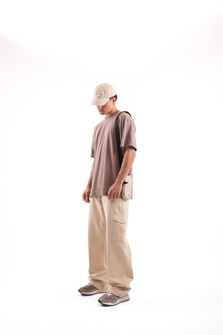 Kargo Cep Detaylı Baggy Pantolon