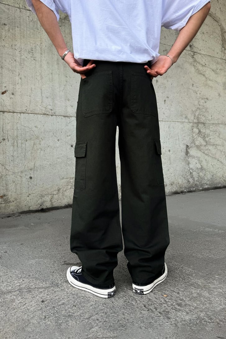 Kargo Cep Regular Pantolon