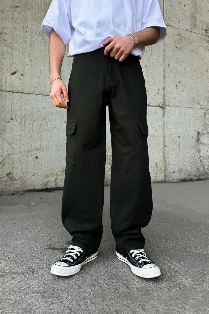 Kargo Cep Regular Pantolon