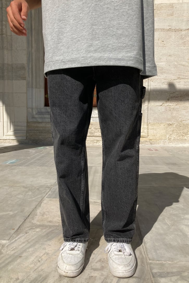 KARGO CEPLİ BAGGY JEAN